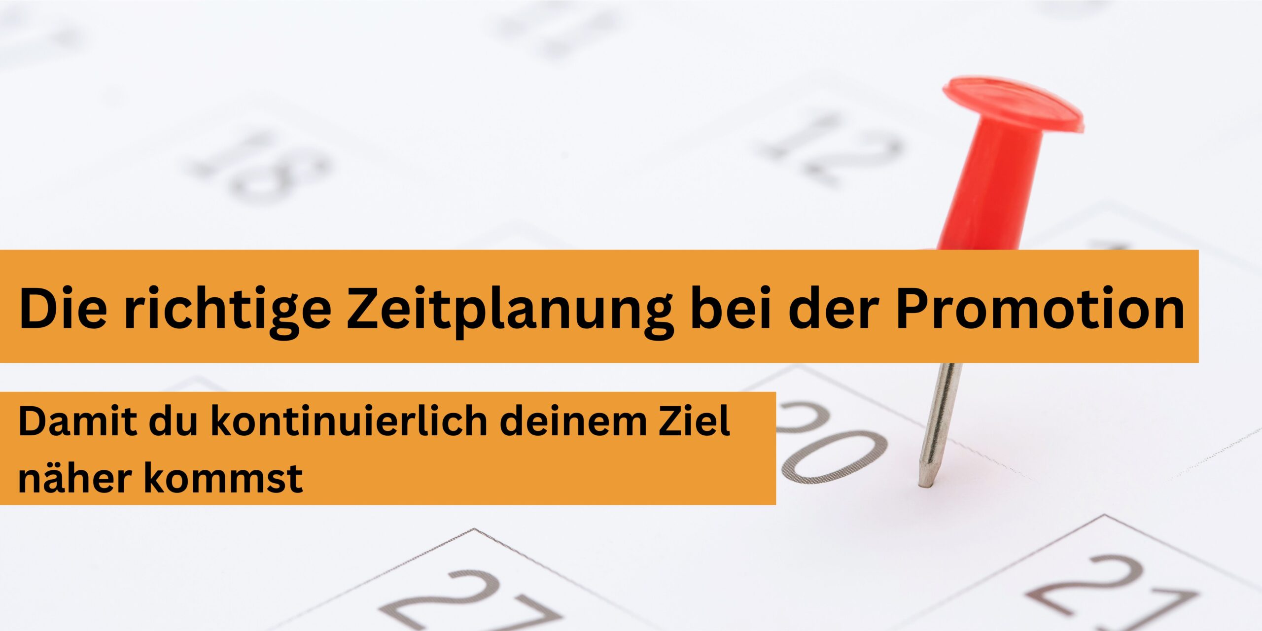 Zeitplanung; Promotion; Dr.-Ing.; Tipps für eine optimale Zeitplanung;Produktionstalente